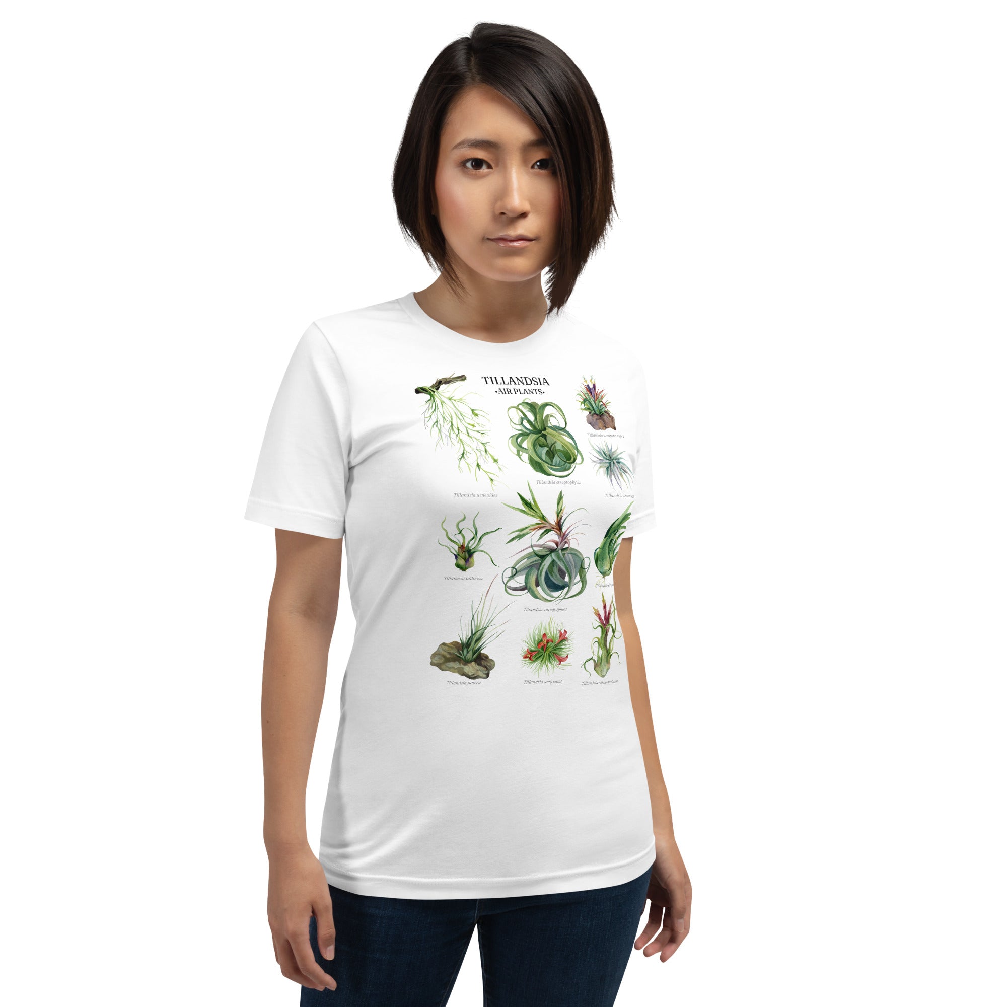 Botanical Tillandsia Shirt (Common Airplants)